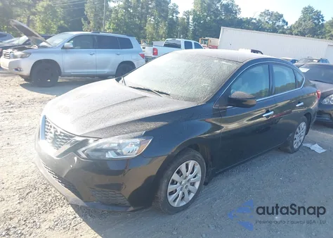 2017 Nissan Sentra S z USA, uszkodzony, nr VIN 3N1AB7AP5HY335617
